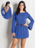 Vestido Costas com Tiras